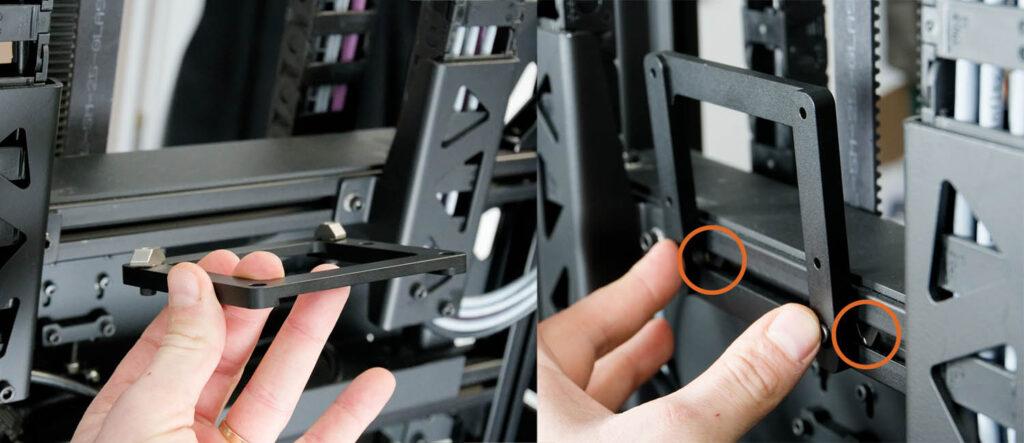 LA4 PSU bracket alignment LA4 PSU bracket alignment