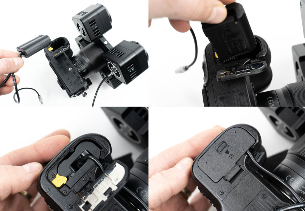 LA4 camera battery